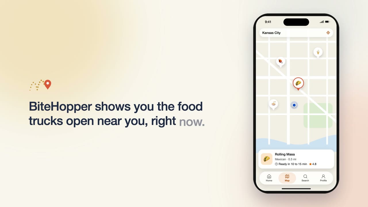 BiteHopper — food trucks open near you, right now